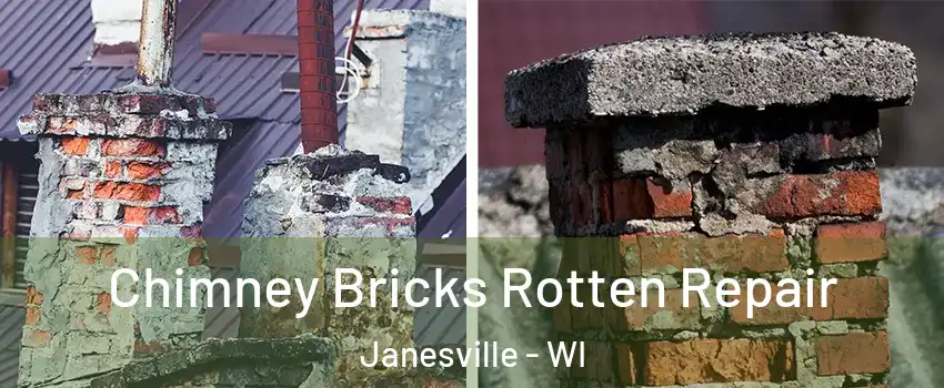  Chimney Bricks Rotten Repair Janesville - WI