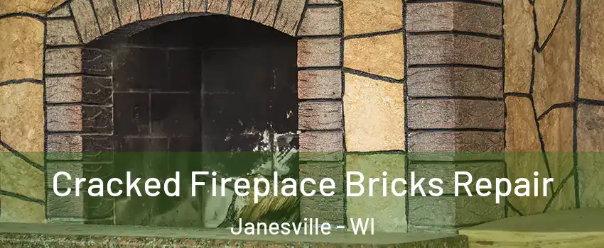  Cracked Fireplace Bricks Repair Janesville - WI