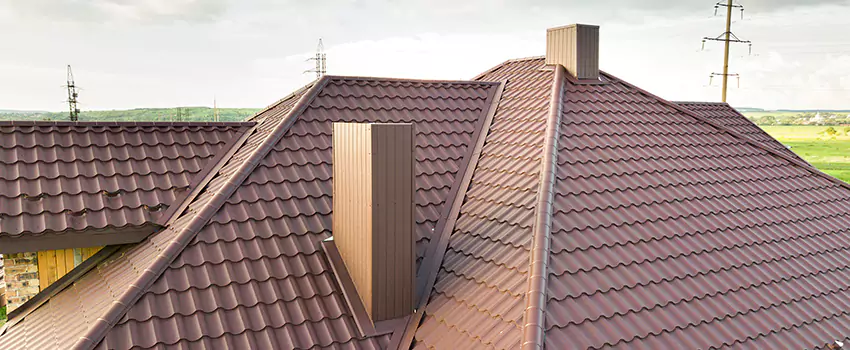 Residential Chimney Flashing Restoration in Janesville, WI