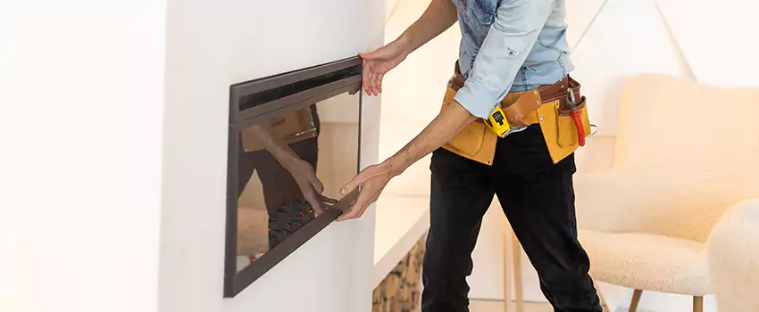 Metal Fireplace Installation in Janesville, Wisconsin