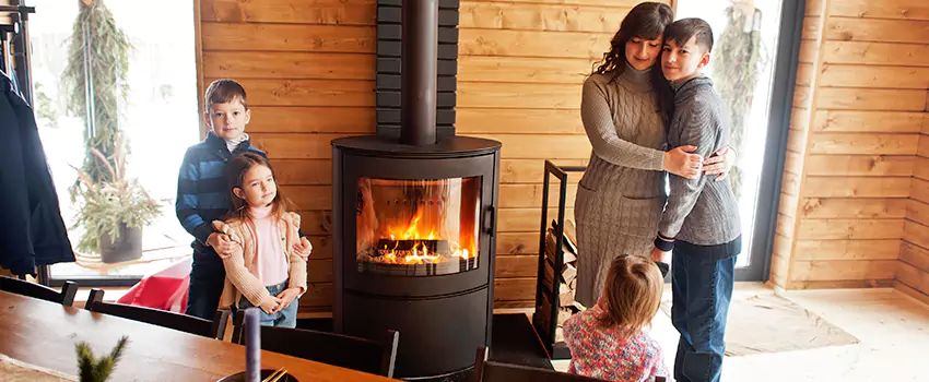 Morso Cast Iron Fireplace Insert Installation in Janesville, Wisconsin