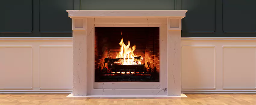 Open Flame Wood-Burning Fireplace Installation Services in Janesville, Wisconsin