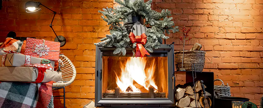 Travis Industries Linear Gas Fireplace Installation in Janesville, Wisconsin