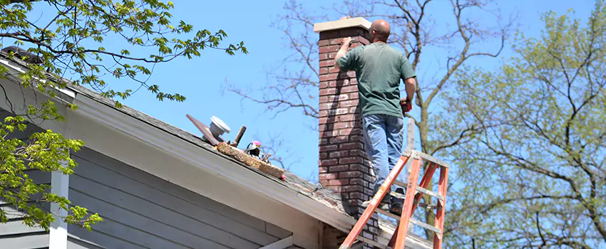 himney Crown Repair in Janesville, Wisconsin
