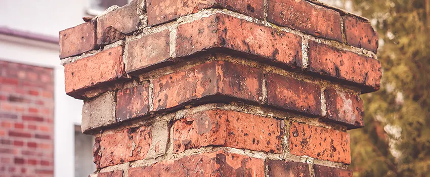 Cracked Chimney Bricks Repair Cost in Janesville, Wisconsin