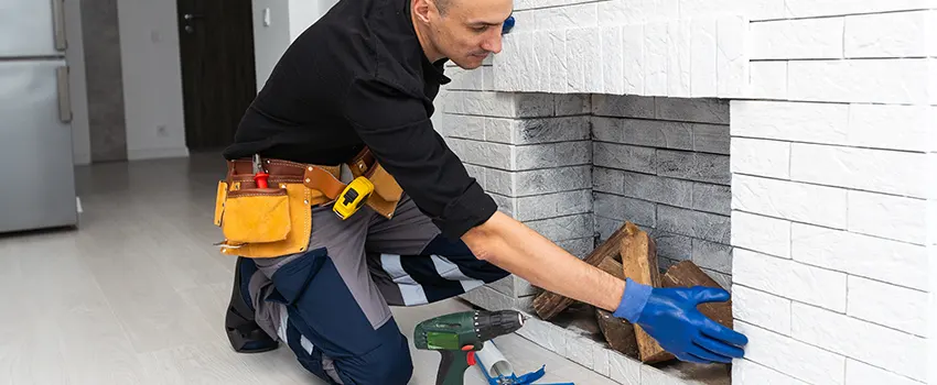 Fireplace Damaged Damper Frame Repair Services in Janesville, Wisconsin