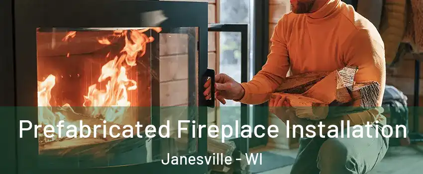  Prefabricated Fireplace Installation Janesville - WI