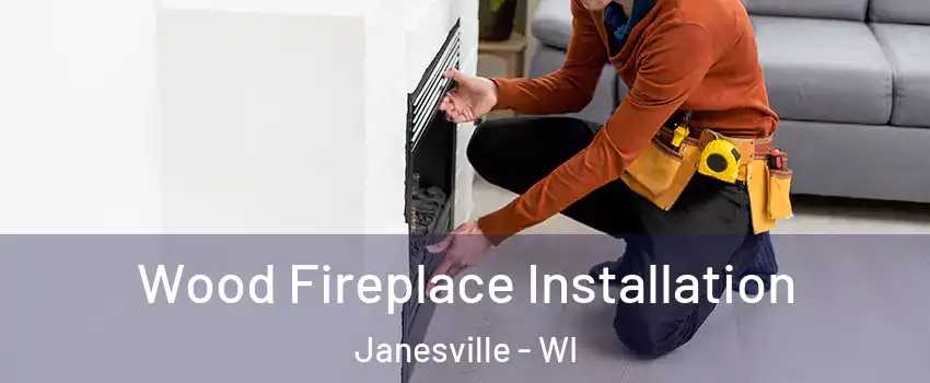  Wood Fireplace Installation Janesville - WI